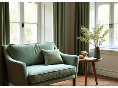 Image of a beautifully decorated, harmonious interior space